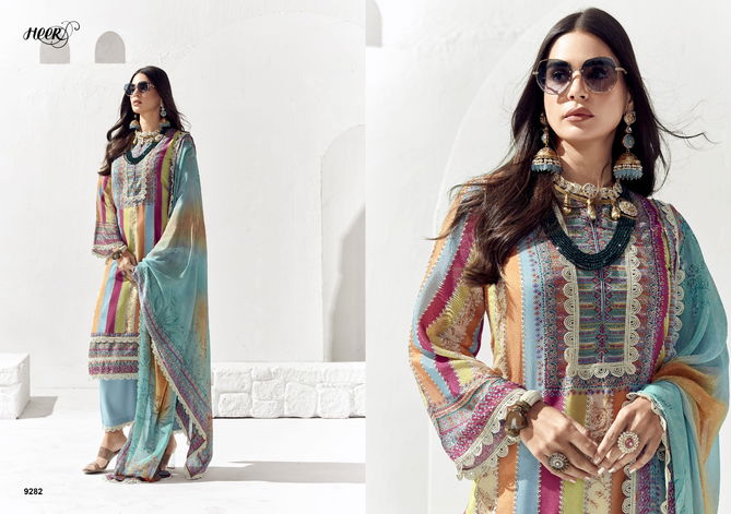 Layla By Kimora Heer Lawn Cotton Printed Salwar Kameez Wholesale Suppliers In Mumbai
